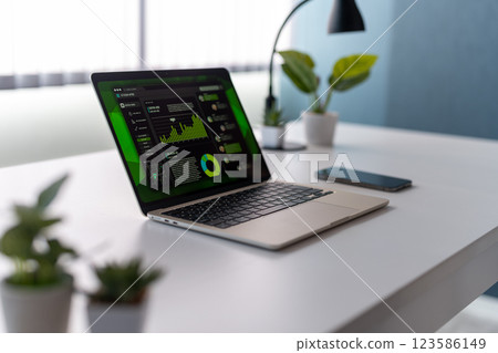 business, notebook, using laptop 123586149
