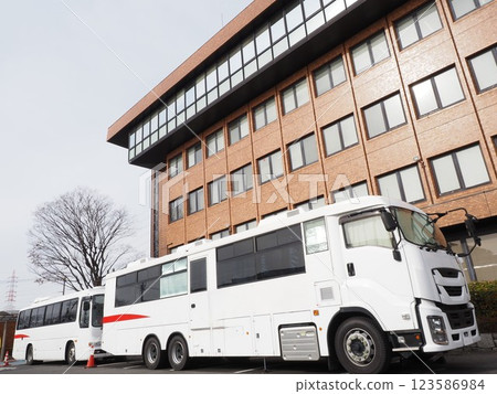流動捐血車 123586984