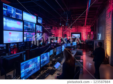 broadcast Hub broadcast Hub 123587664