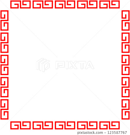 Thunder pattern Chinese mark Thunder pattern Chinese mark 123587767