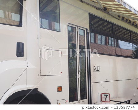 流動捐血車 123587774
