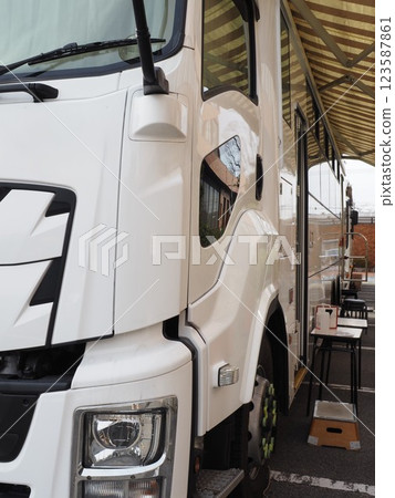 流動捐血車 123587861