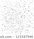 Grunge Black Ink Splatter Texture, Abstract Distressed Overlay. Grunge vector textured background 123587946