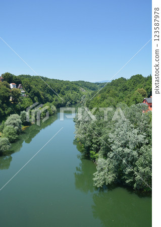Kupa River 123587978