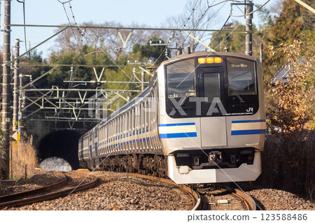 Through the tunnel Through the tunnel 123588486
