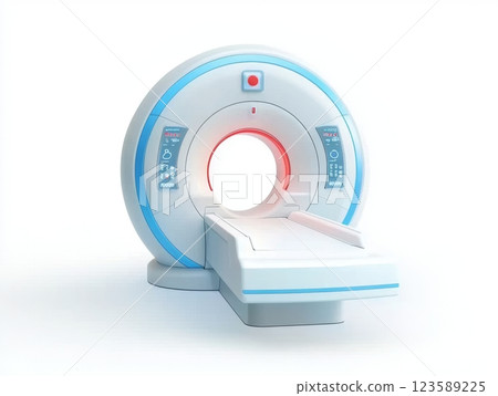 Health Imaging Advanced MRI Equipment in Medical Facilities 123589225