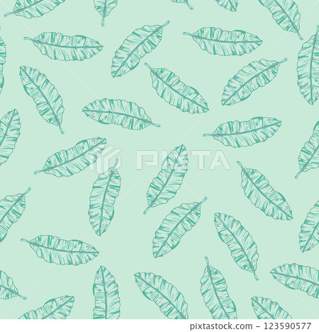 Palm tree pattern. Seamless hand drawn textures on exotic trendy background. Palm tree pattern. Seamless hand drawn textures on exotic trendy background. 123590577