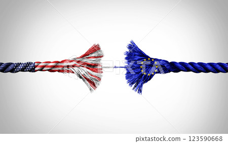 EU And US Crisis 123590668