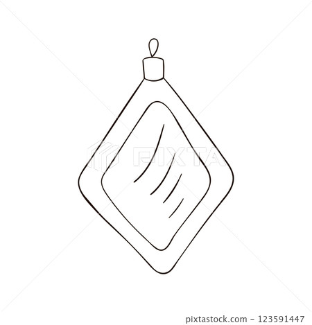 Element of home decor, scrapbooking. Christmas 123591447