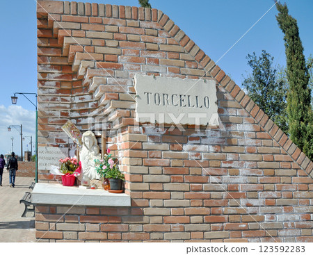 Italy, Venice Lagoon, Torcello Island, Torcello Station 123592283