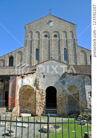 Italy, Venice Lagoon, Torcello Island, Santa Maria Assunta Cathedral 123592287