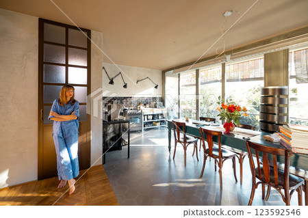 Modern Home Serenity Modern Home Serenity 123592546