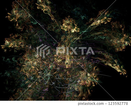 Imaginatory fractal abstract background Image Imaginatory fractal abstract background Image 123592778