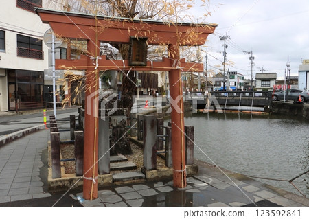 Streetscape (Ebisu Shrine, Yanagawa City) Streetscape (Ebisu Shrine, Yanagawa City) 123592841