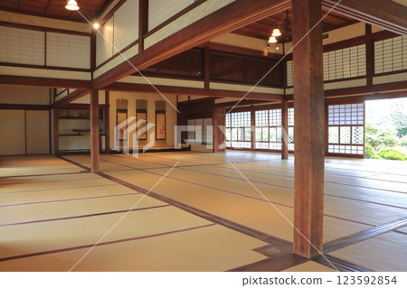 Large hall (Tokonoma alcove, Tachibana residence of the feudal lord of Yanagawa, Yanagawa city) 123592854