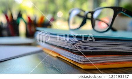 Thoughtful business concept 123593387