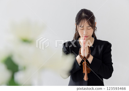 葬禮形象 123593466
