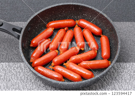 Wiener sausage 123594417