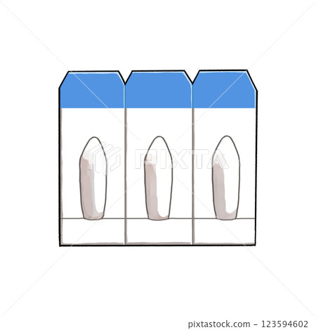 Suppository illustration 123594602