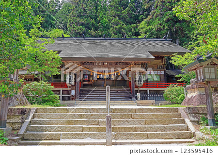 有明山神社（安曇野） 123595416