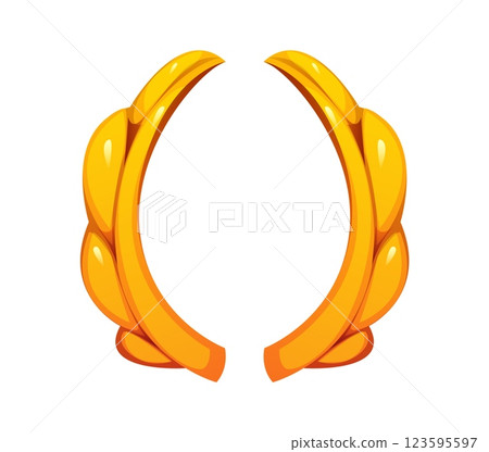 Cartoon Egyptian font parentheses punctuation sign. Egyptian mythology English ABC punctuation sign, ancient history vector game latin alphabet special symbol or Africa civilization font element 123595597