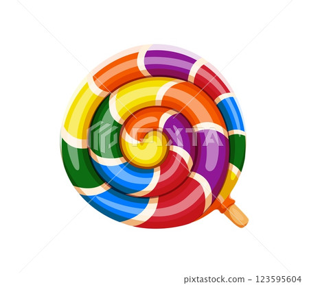 Sweet dessert font typeset lollipop candy candy letter Q. Bakery English alphabet font sign, sweet vector type letter. Pastry and confectionery element or dessert kids ABC typeset symbol Sweet dessert font typeset lollipop candy candy letter Q. Bakery English alphabet font sign, sweet vector type letter. Pastry and confectionery element or dessert kids ABC typeset symbol 123595604