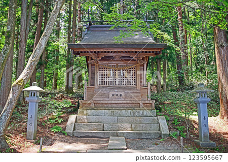 有明山神社（安曇野） 123595667
