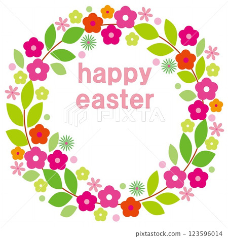 復活節快樂 復活節快樂 框架 白色空間 復活節快樂 復活節快樂 框架 白色空間 123596014