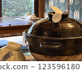 砂鍋飯 123596180