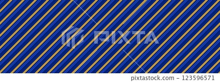 Seamless diagonal stripe pattern. Dark blue oblique line background for textile design, fabric swatch, scarf cloth, suit print, clothes motif. Masculine navy color repeating wallpaper. Vector backdrop 123596571
