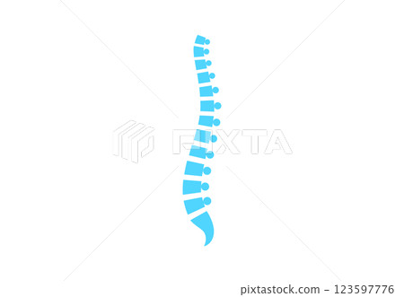 Spine medical poster 123597776
