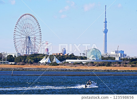 海灣景觀 123598656