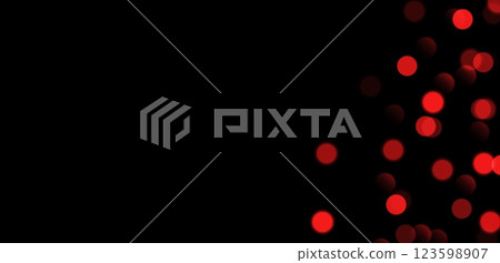 Red bokeh, blurred background with sparkling lights, blurry glitter effect. Red bokeh, blurred background with sparkling lights, blurry glitter effect. 123598907