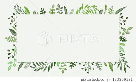 Plant illustration background wallpaper 123599181