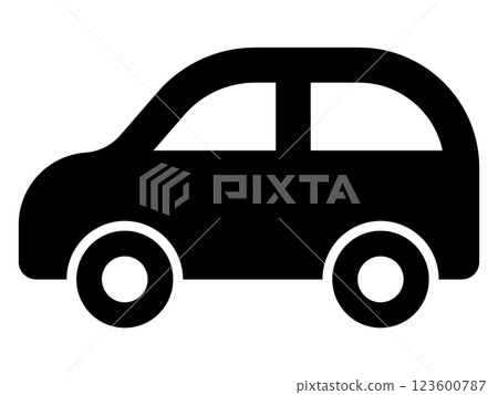 汽車圖標 123600787