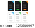 Web Comparision Boxes Plans Product Pricing Card Service Package 123600997