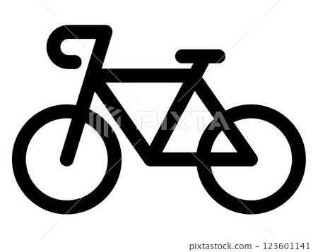 road bike icon road bike icon 123601141