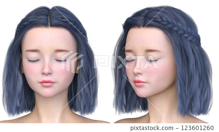 Close-up of a woman's face Close-up of a woman's face 123601260