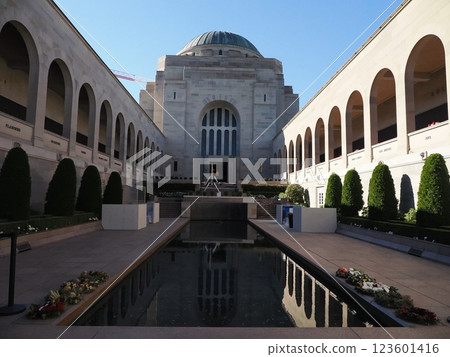 Australian Parliament Building Canberra Australia 123601416