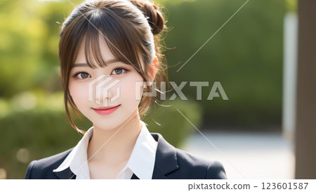 Business woman Office lady 123601587