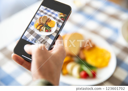 智慧型手機攝影烹飪SNS Instagram 123601702