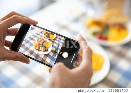 Smartphone photography cooking SNS Instagram Smartphone photography cooking SNS Instagram 123601703