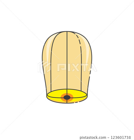 Sky lantern icon Sky lantern icon 123601738
