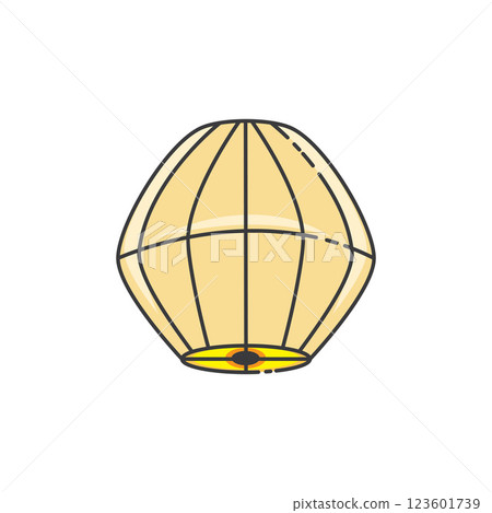 Sky lantern icon 123601739