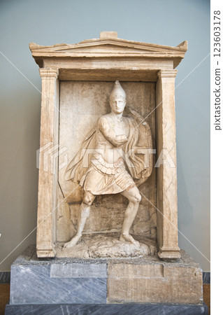 Exhibits in the National Archaeological Museum of Athens 123603178