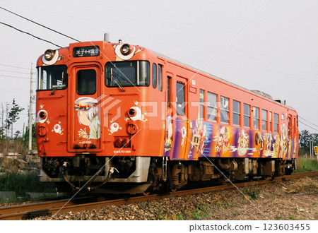 2001 年堺線高松町站附近的 Kiha 40 123603455