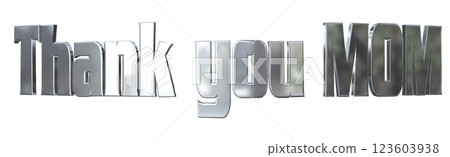 3DCG人物「謝謝媽媽」母親節銀飾,銀飾 3DCG人物「謝謝媽媽」母親節銀飾,銀飾 123603938