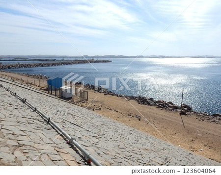 Aswan High Dam and Lake Nasser Aswan High Dam and Lake Nasser 123604064