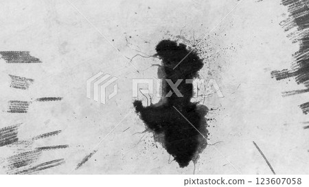 Top view black engine oil drop on concrete ground road, Stain of engine oil dripping on the ground street road, Texture and backgruond engine oil drop on floor, Automobile garage. Top view black engine oil drop on concrete ground road, Stain of engine oil dripping on the ground street road, Texture and backgruond engine oil drop on floor, Automobile garage. 123607058