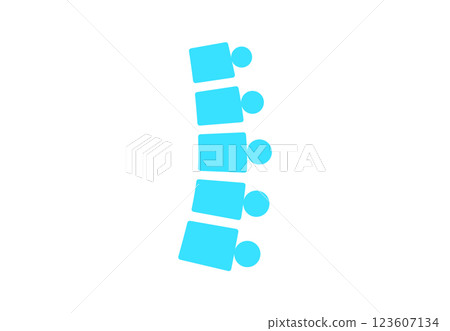 Spine medical poster 123607134